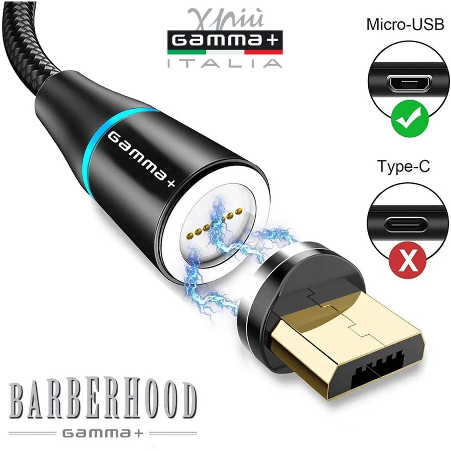 Gamma Mágneses tápkábel USB és mini USB csatlakozókkal.