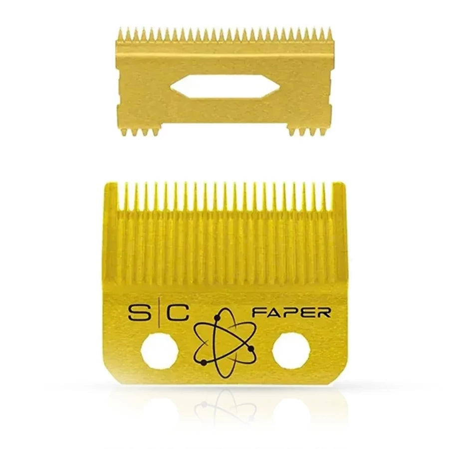 StyleCraft csere Faper + Slim Deep Tooth - Gold Titanium Clipper penge szett.