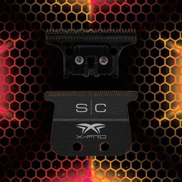 X-Pro Black DLC Wide Trimmer Blade and "The One" Cutter
