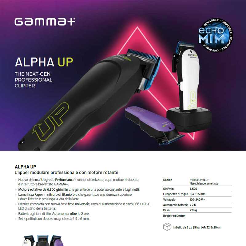 ALPHA UP CLIPPER