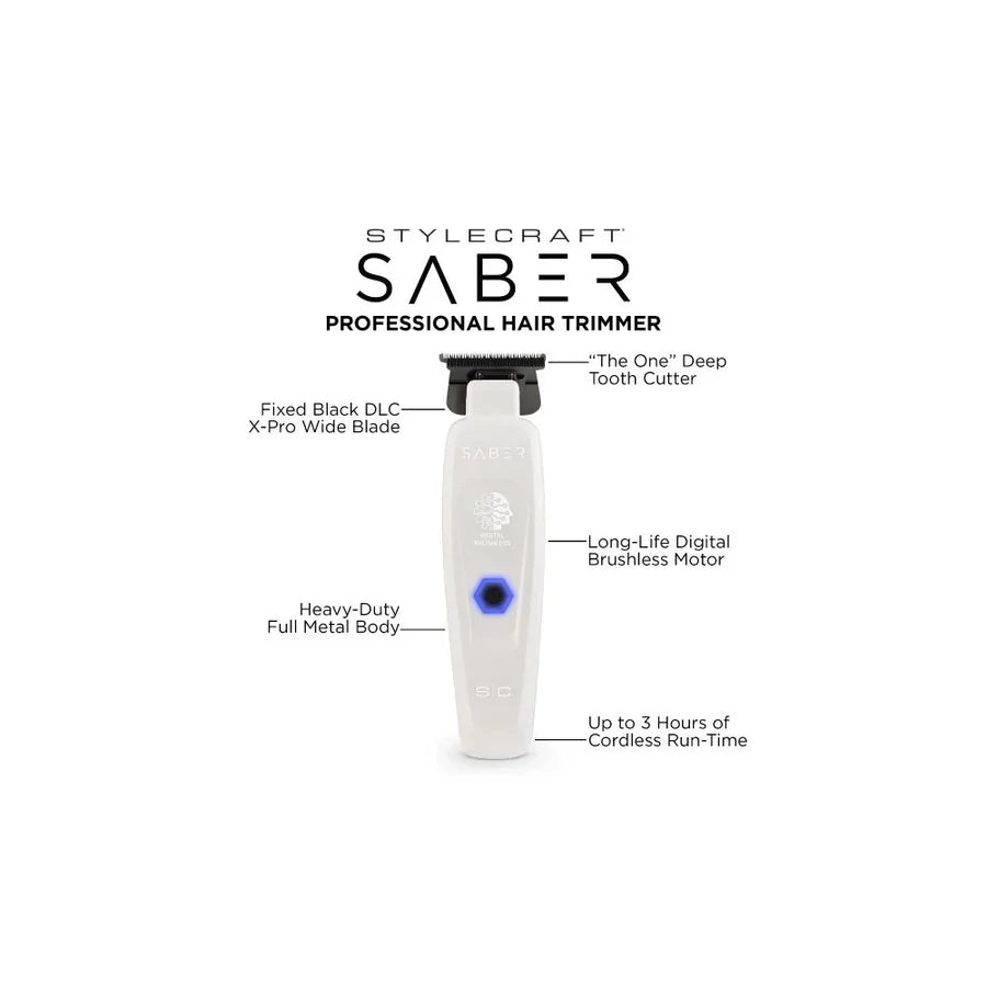 StyleCraft Saber Professional Metal Trimmer