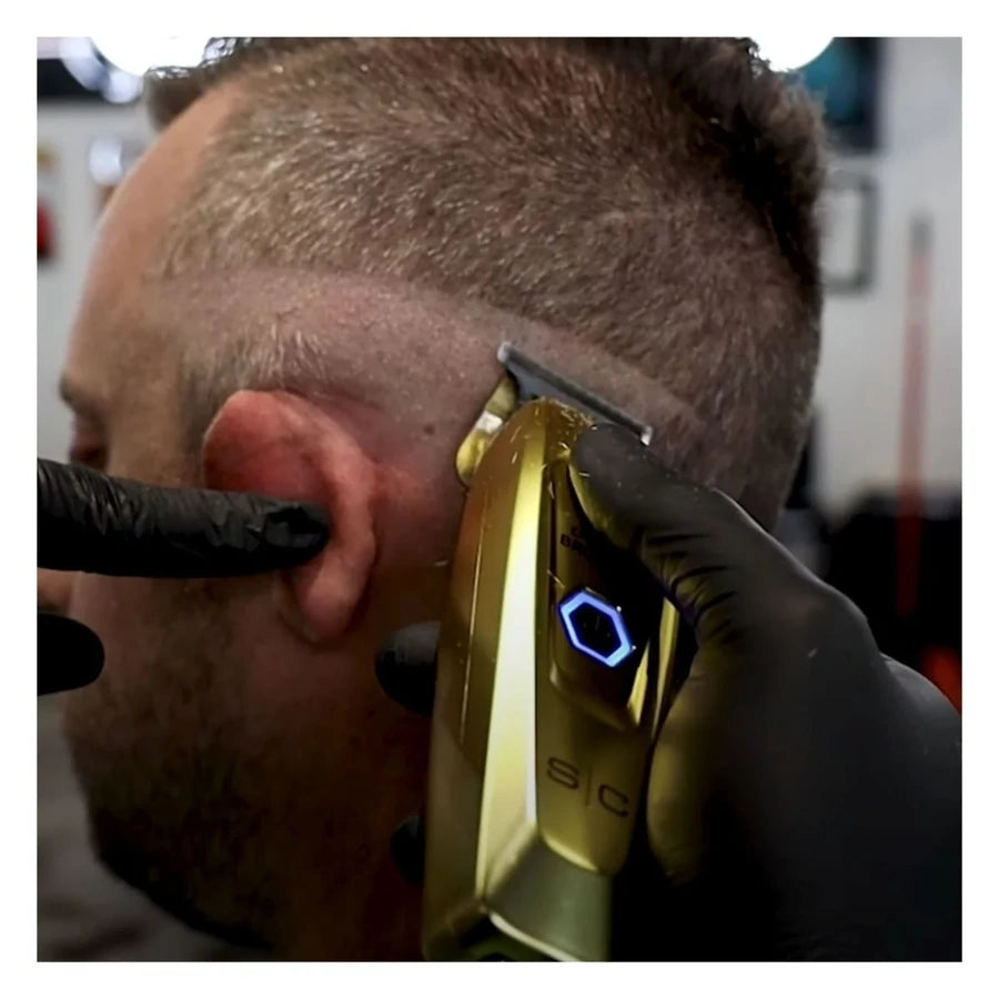 Stylecraft Csere Fixed X-Pro Precision Gold Titanium Trimmer Blade with Black Diamond Carbon DLC THE ONE Precision Deep Tooth Vágó Szett